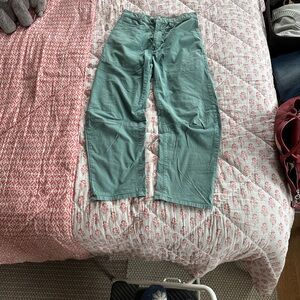 Nili Lotan Shon Midrise Stretch Barrel Pants size 0